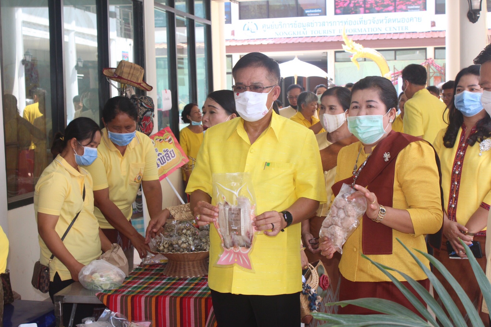 จ.หนองคาย จัดโครงการแสดงผลสำเร็จงานกองทุนพัฒนาบทบาทสตรี เสริมสร้างภาพลักษณ์ คนกองทุนพัฒนาบทบาทสตรีและเครือข่าย