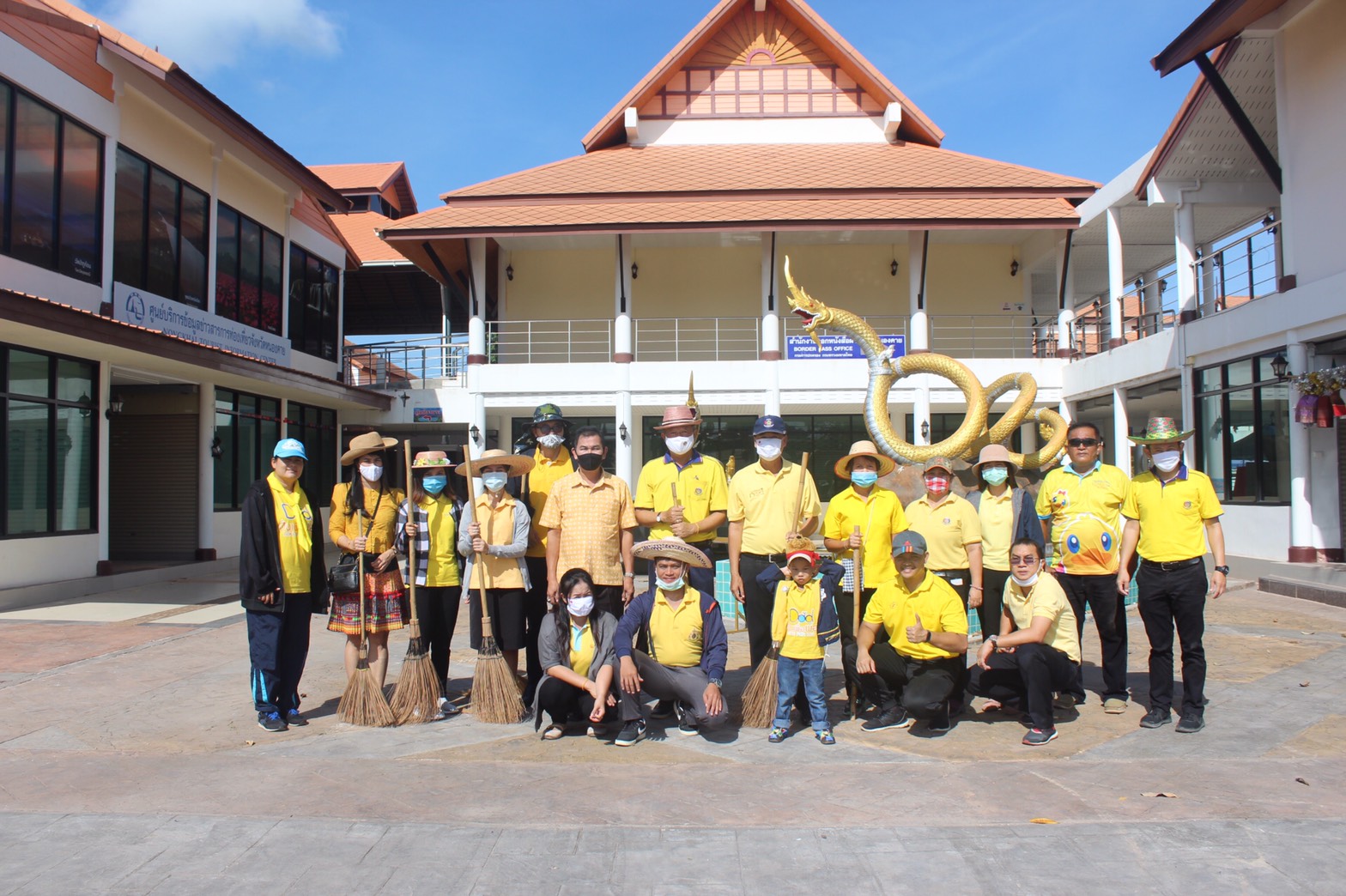 พช.หนองคาย ร่วมกิจกรรม BIG CLEANING DAY โครงการบ้านสวย เมืองงาม “หนองคายเมืองท่องเที่ยวและน่าอยู่ ริมฝั่งโขง