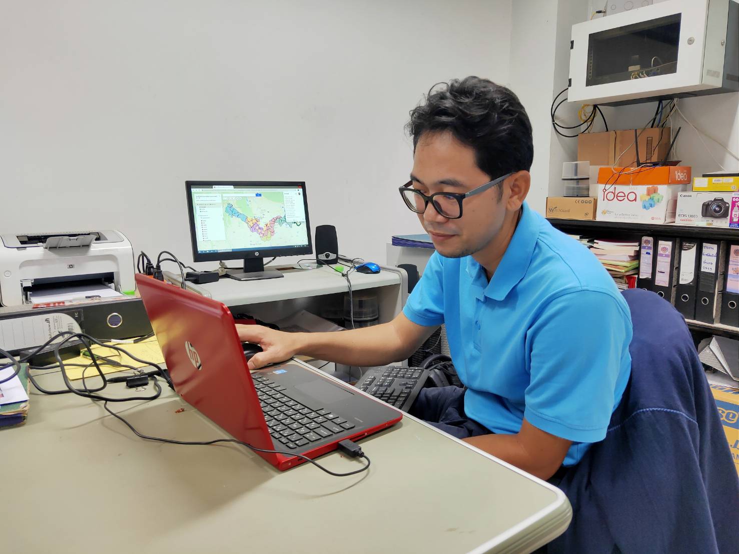 พช.หนองคาย ให้บริการข้อมูลข่าวสารทางไกล ผ่านระบบห้องประชุมออนไลน์ (Session call) ประจำเดือนสิงหาคม