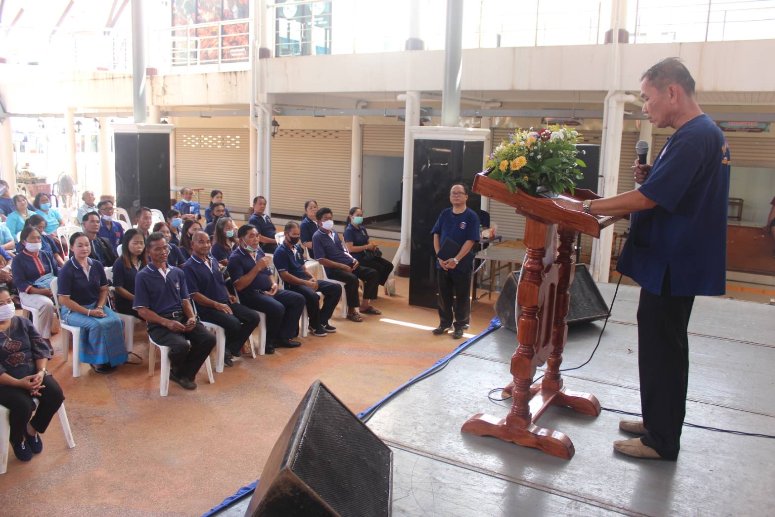 หนองคาย จัดโครงการอบรมพัฒนาศักยภาพและส่งเสริมการประกอบอาชีพตามแนวทางประชารัฐ กิจกรรมพัฒนาศักยภาพและส่งเสริมการประกอบอาชีพผู้นำ อช. ตามแนวทางประชารัฐ