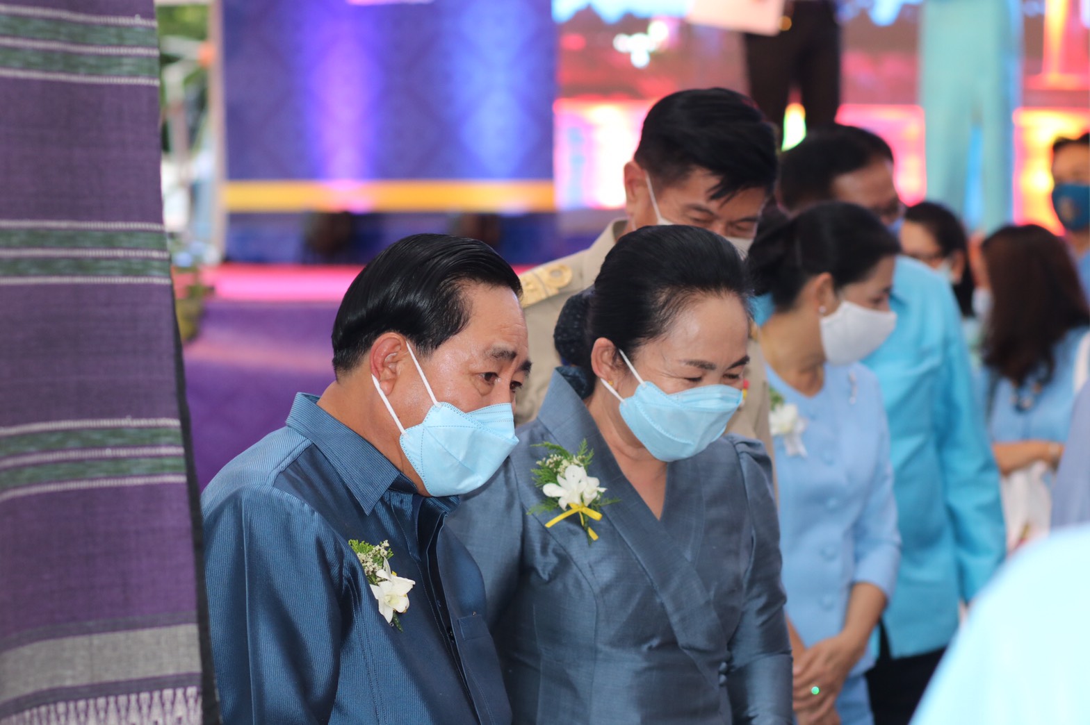 จังหวัดหนองคาย จัด พิธีเปิดโครงการ จัดแสดงและจำหน่ายผลิตภัณฑ์ OTOP สานสัมพันธ์สองแผ่นดิน จังหวัดหนองคาย “ฮักกันมั่นแก่น ค้าขายร่วมกัน -HugGan ManGaen Trade Together” ยิ่งใหญ่