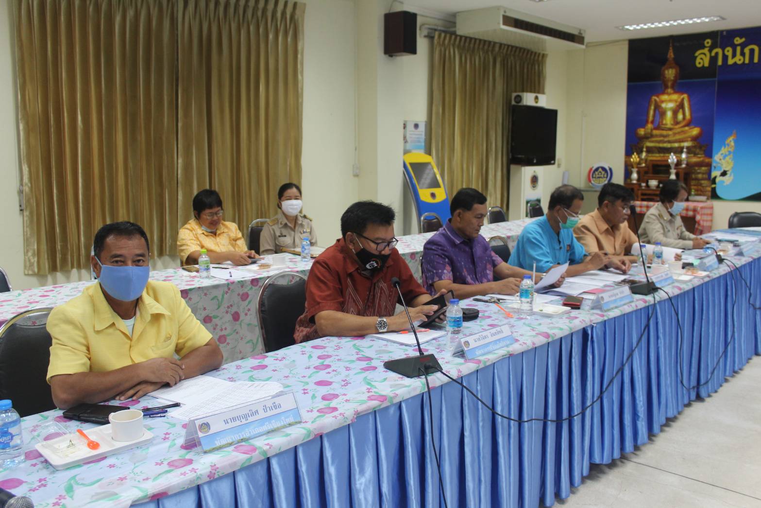 พช.หนองคาย ประชุมประจำเดือนผู้อำนวยการกลุ่มงานฯ พัฒนาการอำเภอ และนักวิชาการพัฒนาชุมชน สำนักงานพัฒนาชุมชนจังหวัดหนองคาย ครั้งที่ 8/2563