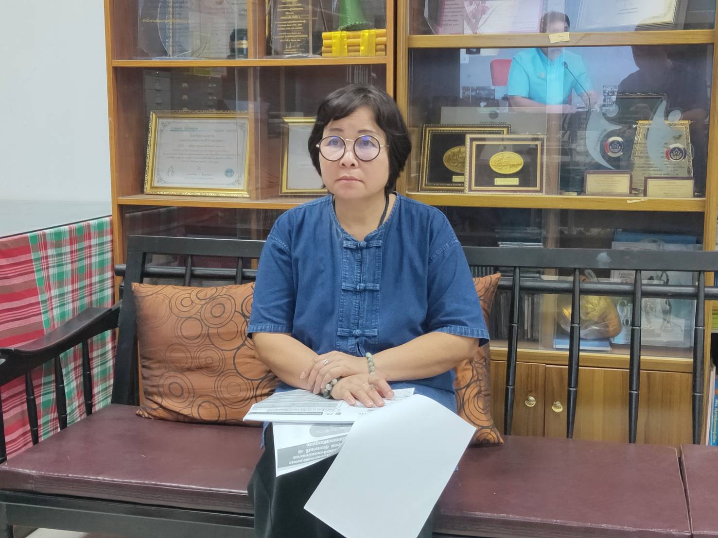 พช.หนองคาย รับฟังการประชุมชี้แจงและซักซ้อมความเข้าใจ การดำเนินงานโครงการ ปีงบประมาณ พ.ศ. 2563 ในไตรมาสที่ 4 ผ่านระบบวีดิทัศน์ทางไกล