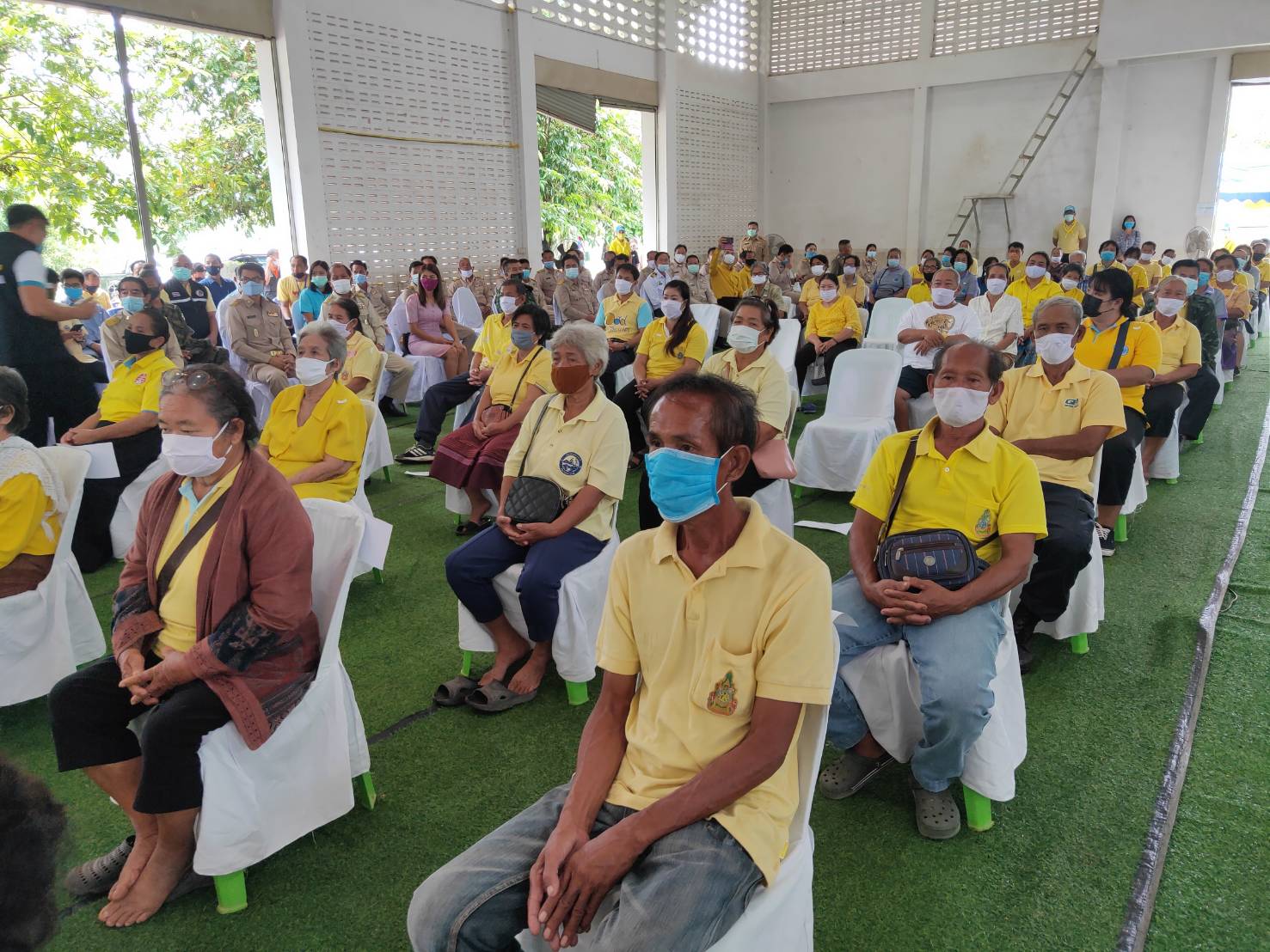 พช.หนองคาย ร่วมโครงการปกป้องและเชิดชูสถาบันพระมหากษัตริย์ และหน่วยบำบัดทุกข์ บำรุงสุข จังหวัดหนองคาย ณ อำเภอเมืองหนองคาย จังหวัดหนองคาย