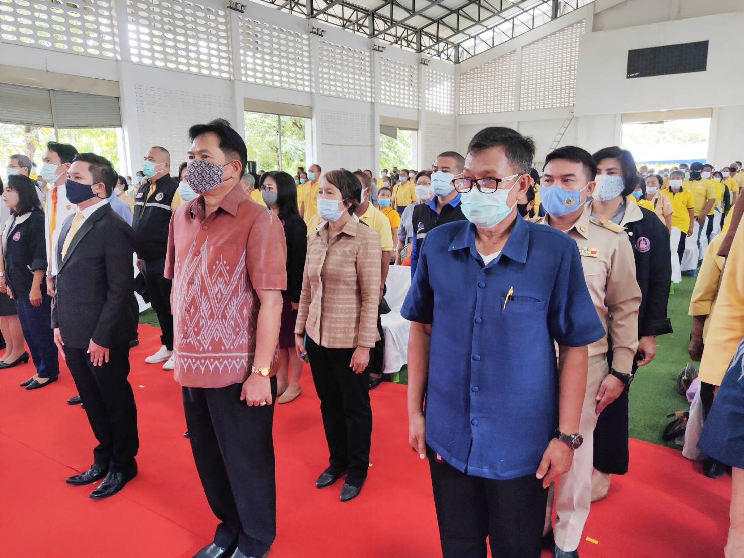 พช.หนองคาย ร่วมโครงการปกป้องและเชิดชูสถาบันพระมหากษัตริย์ และหน่วยบำบัดทุกข์ บำรุงสุข จังหวัดหนองคาย ณ อำเภอเมืองหนองคาย จังหวัดหนองคาย