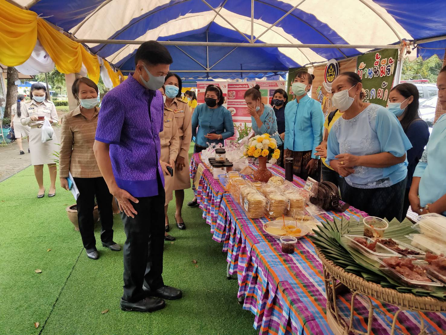 พช.หนองคาย ร่วมโครงการปกป้องและเชิดชูสถาบันพระมหากษัตริย์ และหน่วยบำบัดทุกข์ บำรุงสุข จังหวัดหนองคาย ณ อำเภอเมืองหนองคาย จังหวัดหนองคาย