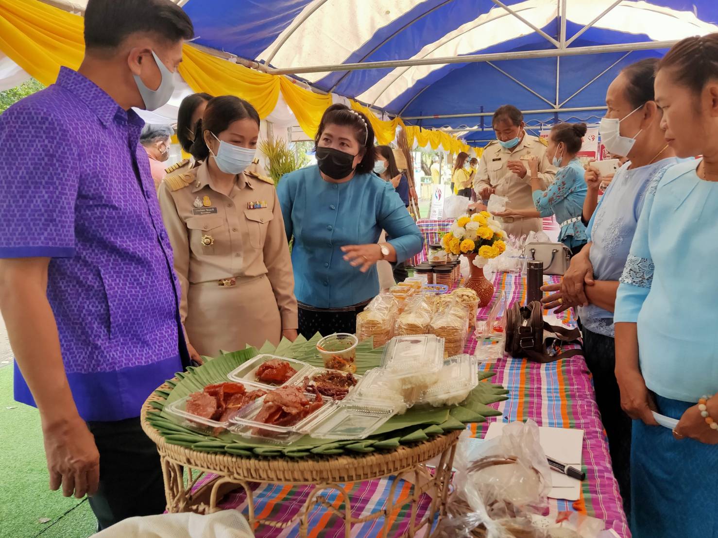 พช.หนองคาย ร่วมโครงการปกป้องและเชิดชูสถาบันพระมหากษัตริย์ และหน่วยบำบัดทุกข์ บำรุงสุข จังหวัดหนองคาย ณ อำเภอเมืองหนองคาย จังหวัดหนองคาย