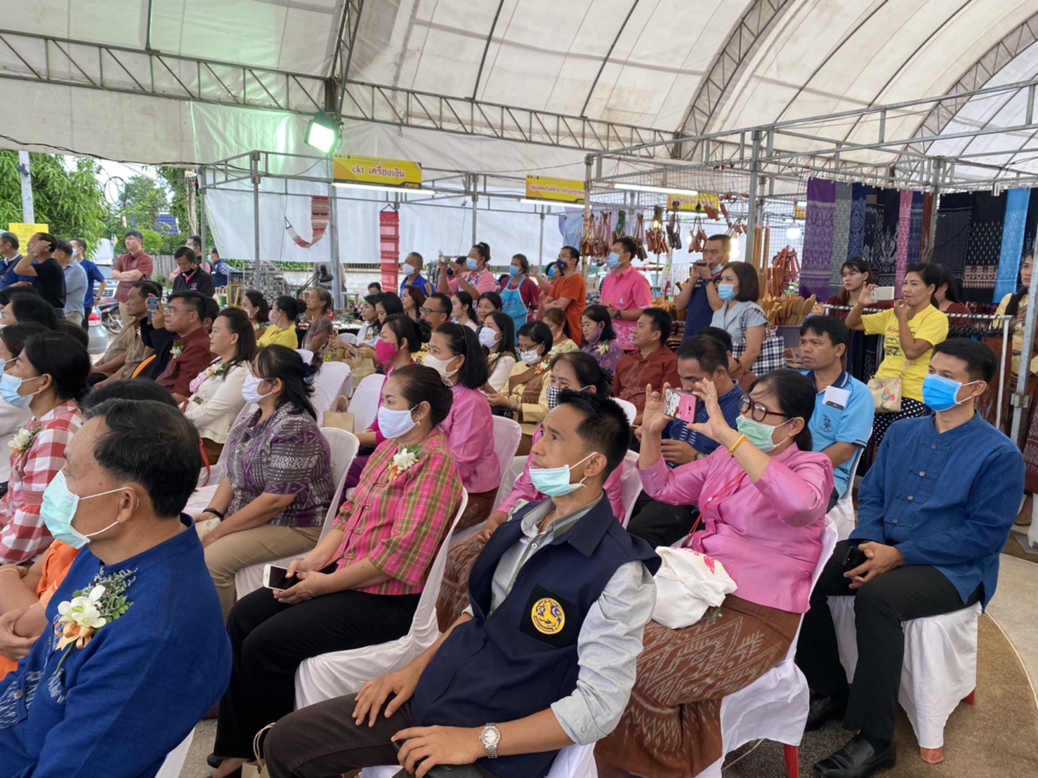 พช.หนองคาย “ร่วมสืบสานตำนาน บั้งไฟพญานาคโลก” จัดจำหน่ายสินค้า OTOP