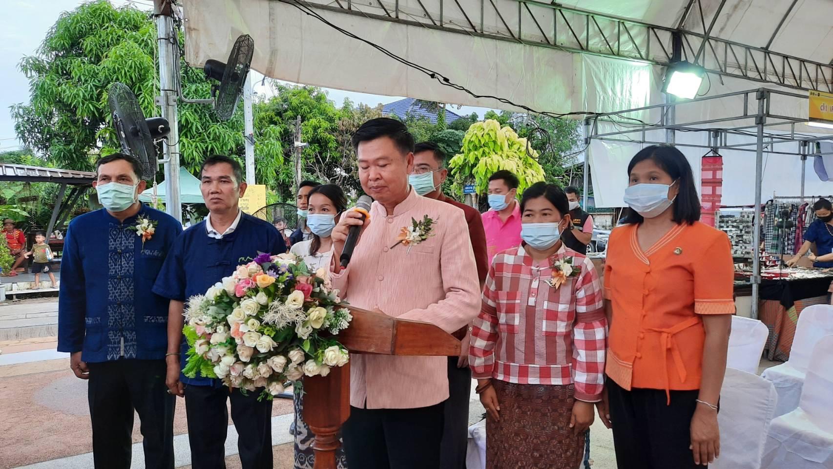 พช.หนองคาย “ร่วมสืบสานตำนาน บั้งไฟพญานาคโลก” จัดจำหน่ายสินค้า OTOP