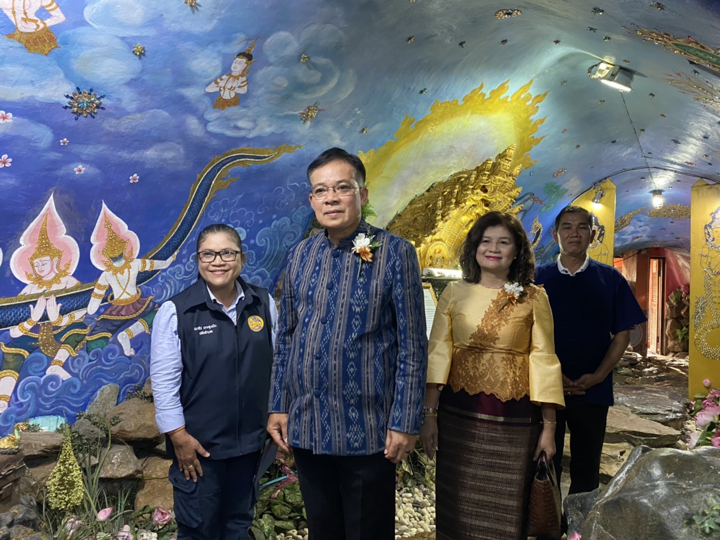 พช.หนองคาย “ร่วมสืบสานตำนาน บั้งไฟพญานาคโลก” จัดจำหน่ายสินค้า OTOP