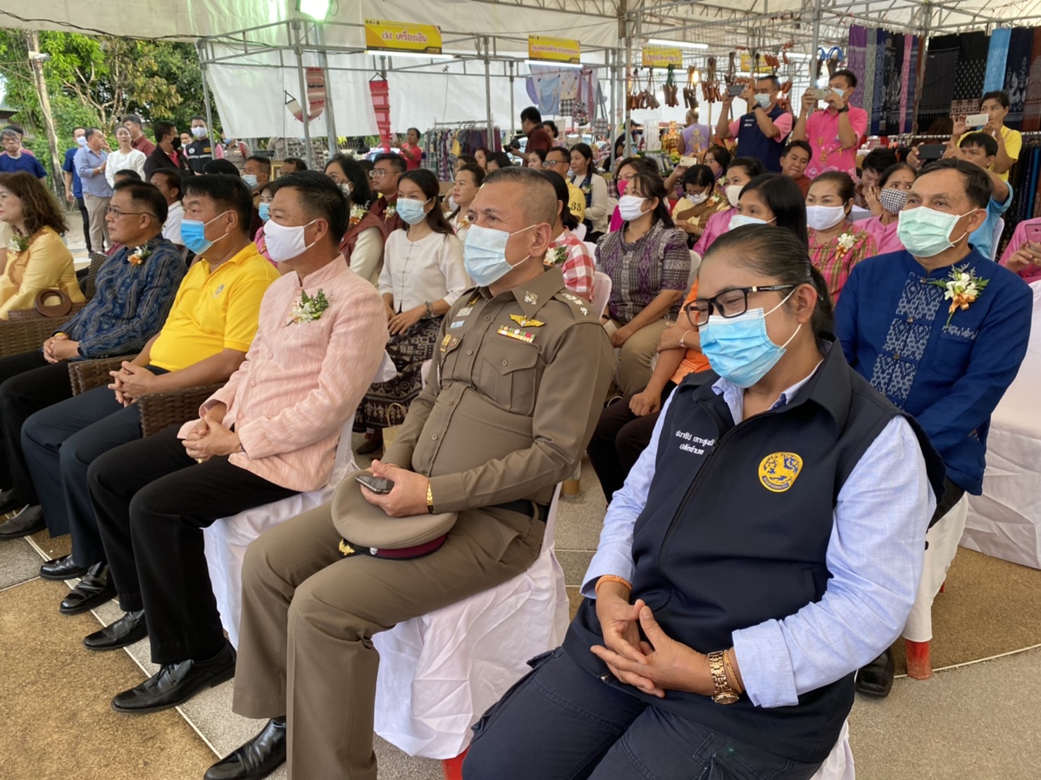 พช.หนองคาย “ร่วมสืบสานตำนาน บั้งไฟพญานาคโลก” จัดจำหน่ายสินค้า OTOP