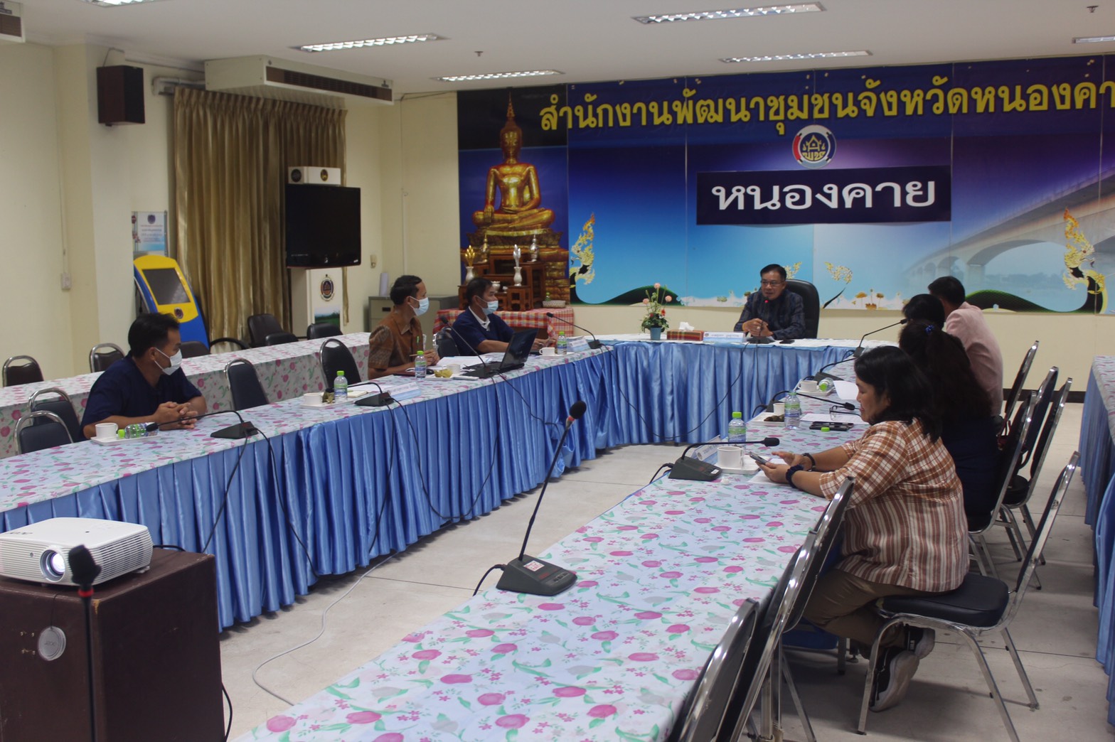 จังหวัดหนองคาย..ประเมินผลการดำเนินงานโอทอปเทรดเดอร์จังหวัดหนองคาย