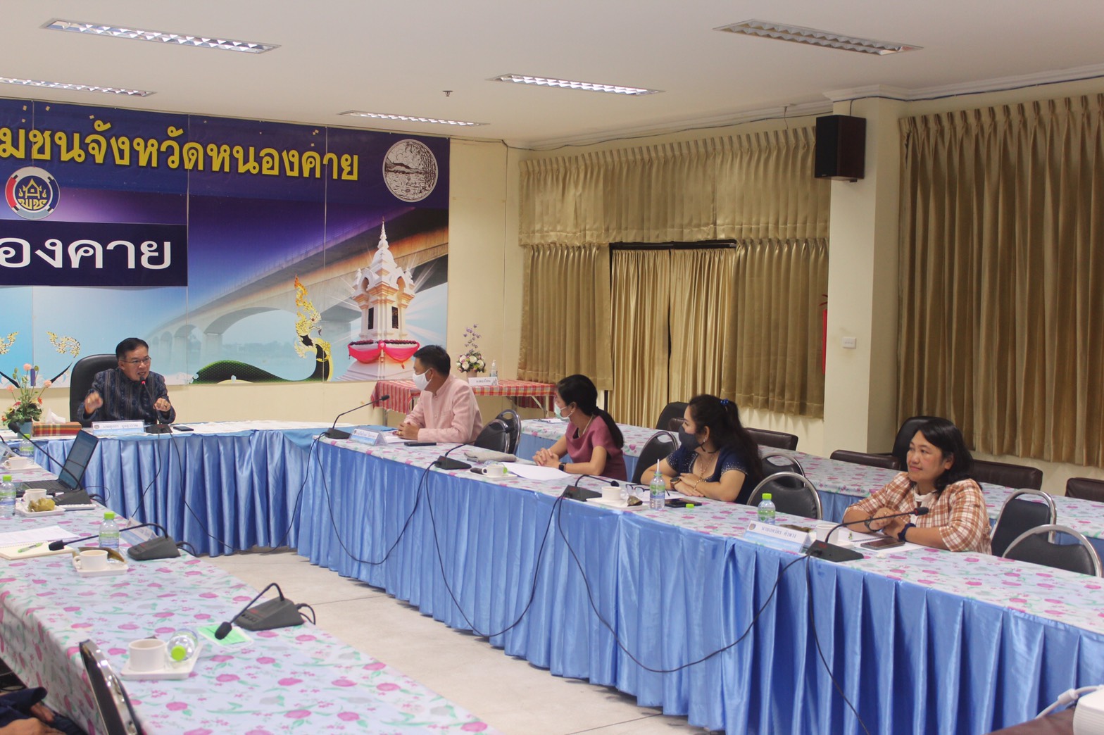 จังหวัดหนองคาย..ประเมินผลการดำเนินงานโอทอปเทรดเดอร์จังหวัดหนองคาย