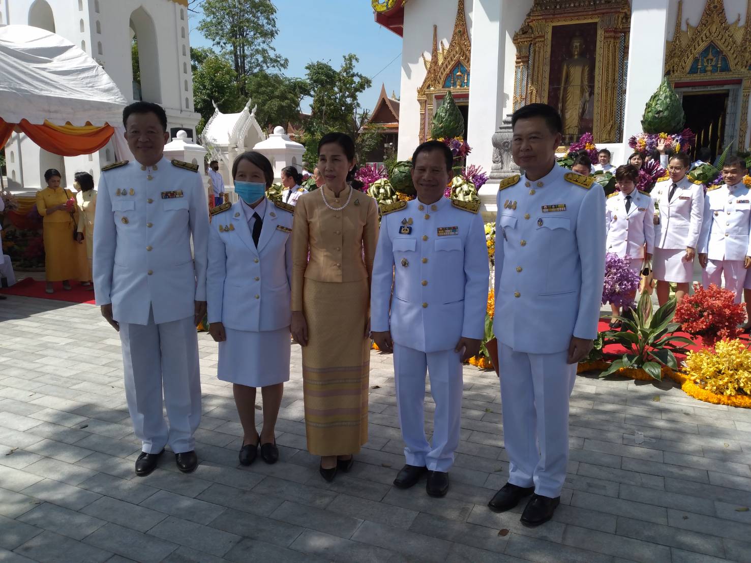 พช.หนองคาย : ร่วมพิธีถวายผ้าพระกฐินพระราชทาน กรมการพัฒนาชุมชน ประจำปี 2563 ณ วัดเสนาสนาราม ราชวรวิหาร อยุธยา