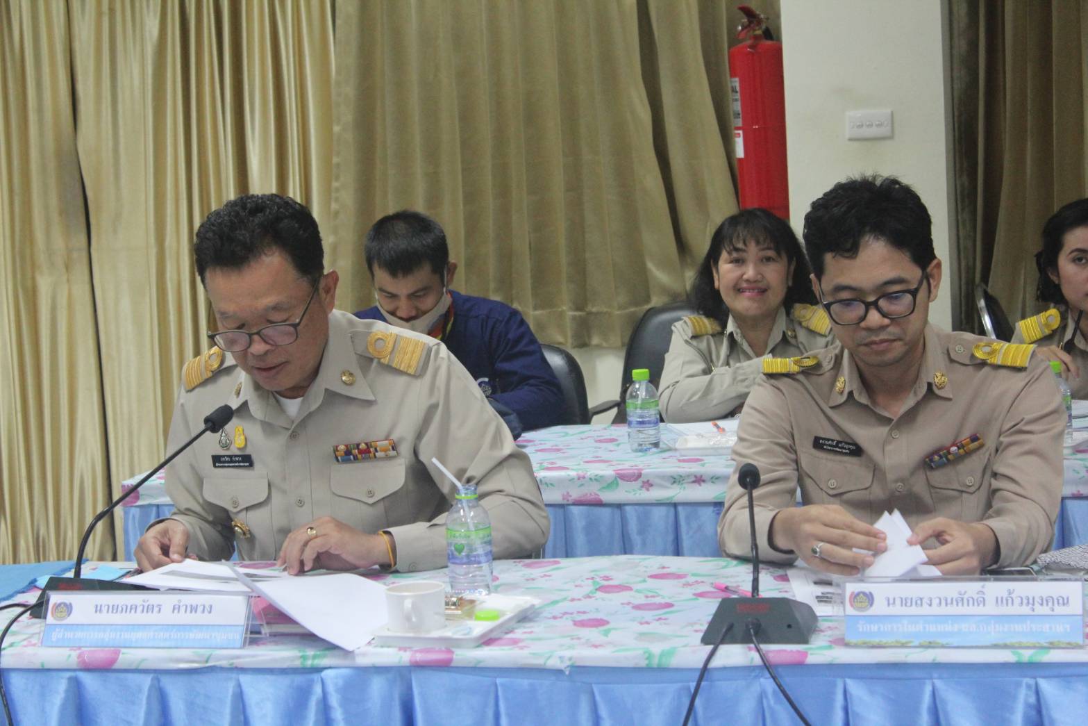 พจ.หนองคาย ร่วมประชุมนายอำเภอและหัวหน้าส่วนราชการสังกัดกระทรวงมหาดไทยและประชุมกรมการจังหวัดและหัวหน้าส่วนราชการประจำจังหวัด ครั้งที่ 8/2563