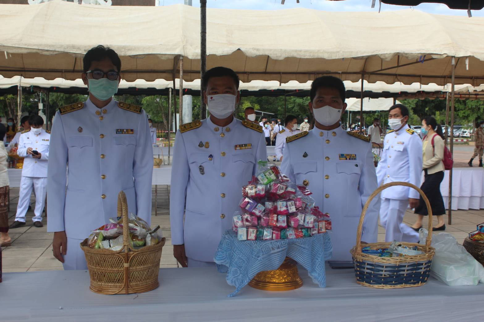 นายประเสริฐ ลือชาธนานนท์ ผู้ว่าราชการจังหวัดหนองคาย เป็นประธานพิธีน้อมรำลึกเนื่องในวันคล้ายวันพระราชสมภพครบ 120 ปี สมเด็จพระศรีนครินทราบรมราชชนนี