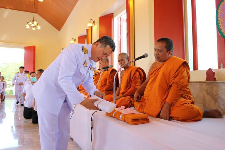 พช.หนองคาย : ร่วมพิธีถวายผ้าพระกฐินพระราชทาน กรมการพัฒนาชุมชน ประจำปี 2563 ณ วัดเสนาสนาราม ราชวรวิหาร อยุธยา