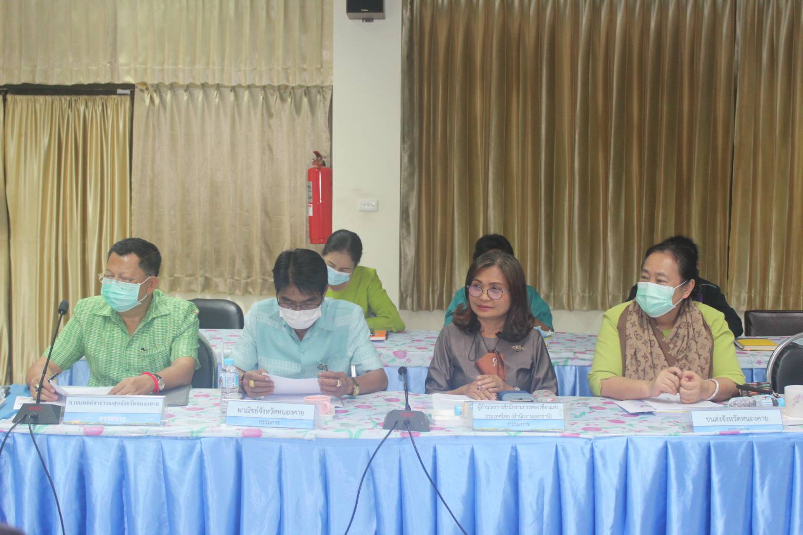 จังหวัดหนองคายประชุม คณะกรรมการขับเคลื่อนศูนย์แสดงและจำหน่ายผลิตภัณฑ์ OTOP จังหวัดหนองคาย ครั้งที่ 4/2563