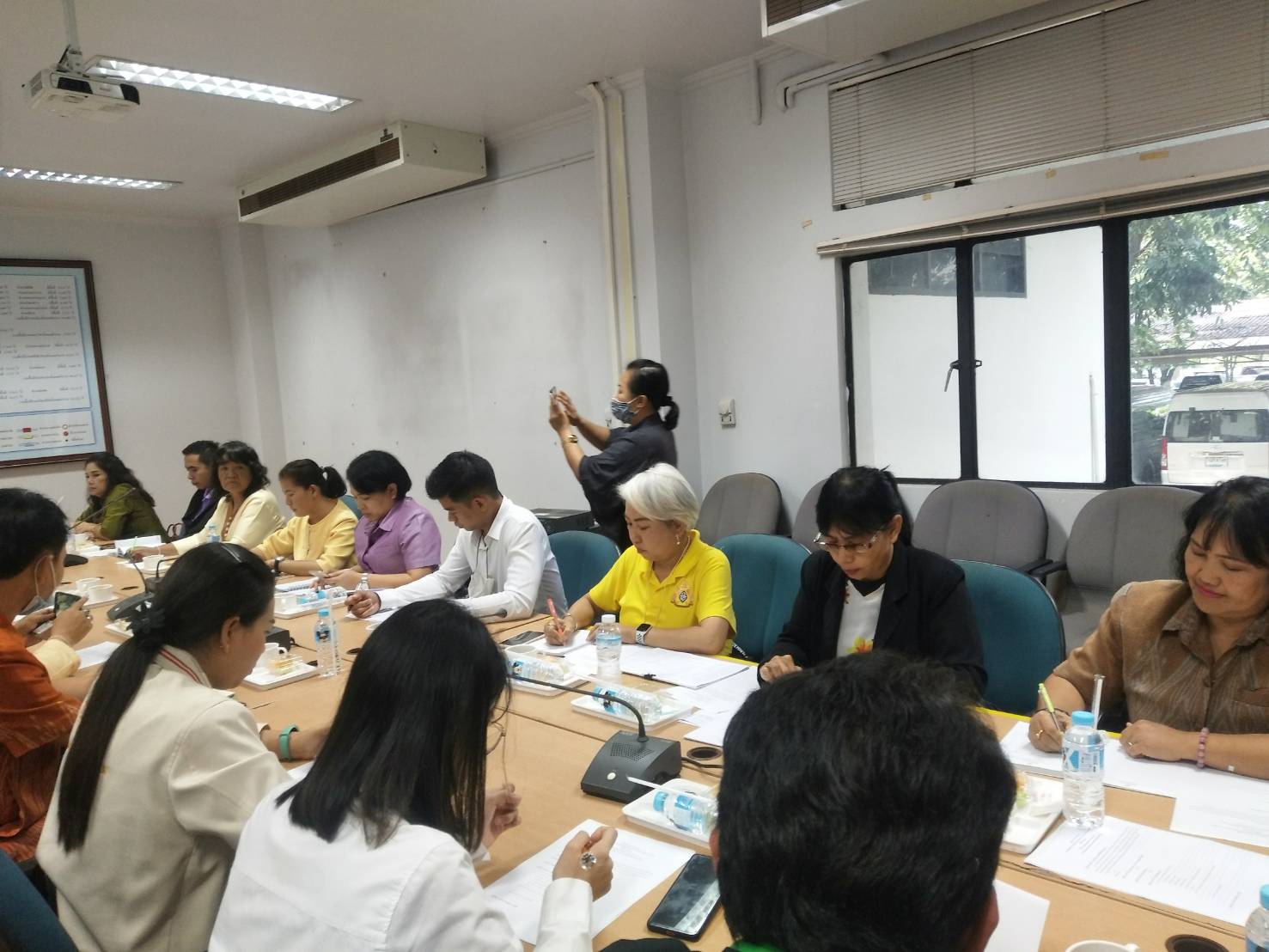 นายไพโรจน์ โสภาพร พัฒนาการจังหวัดหนองคาย เป็นประธานในการประชุมกำหนดเส้นทางการท่องเที่ยวในจังหวัดหนองคาย ” กิน นอน เที่ยว @ หนองคาย “