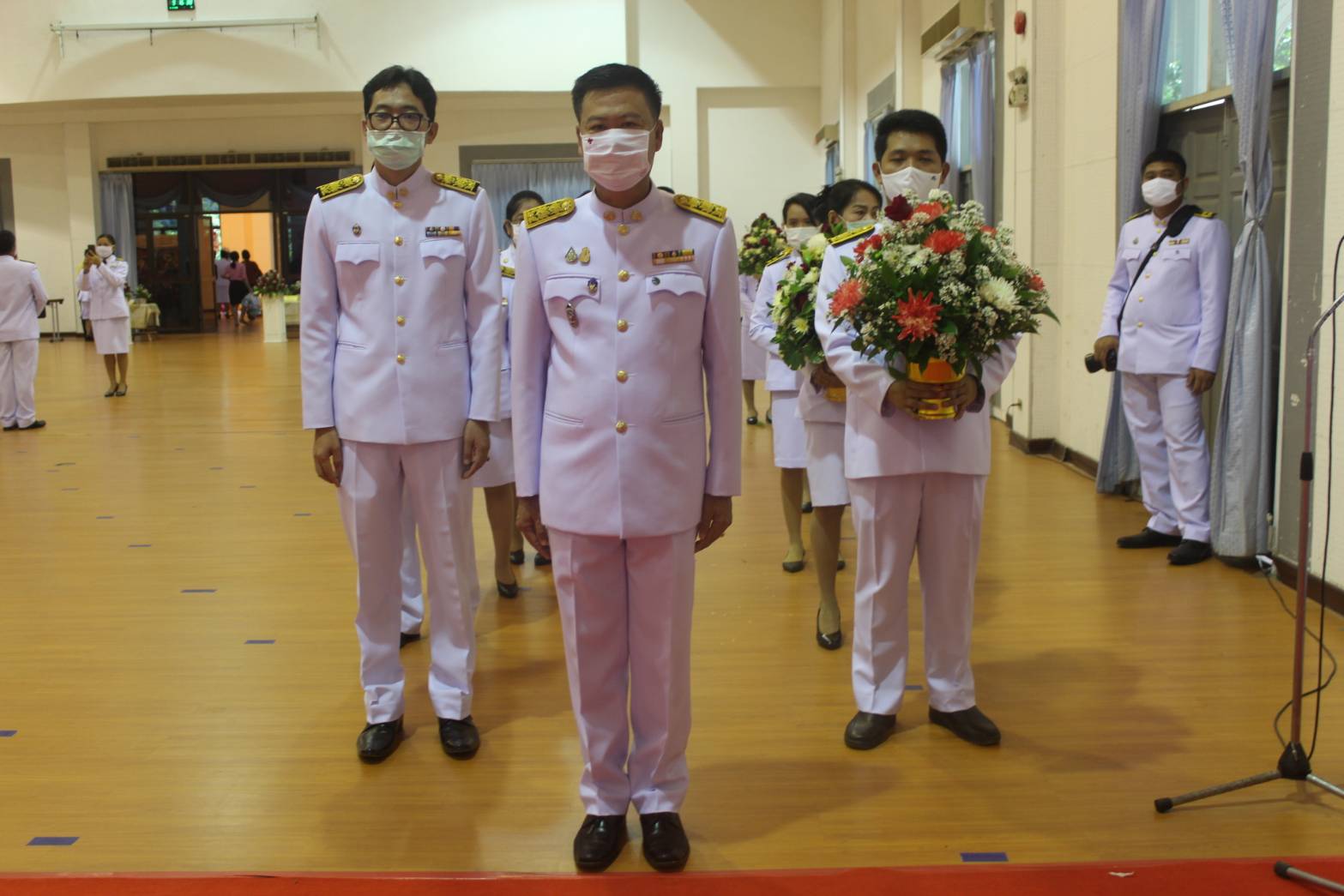 นายประเสริฐ ลือชาธนานนท์ ผู้ว่าราชการจังหวัดหนองคาย เป็นประธานพิธีน้อมรำลึกเนื่องในวันคล้ายวันพระราชสมภพครบ 120 ปี สมเด็จพระศรีนครินทราบรมราชชนนี