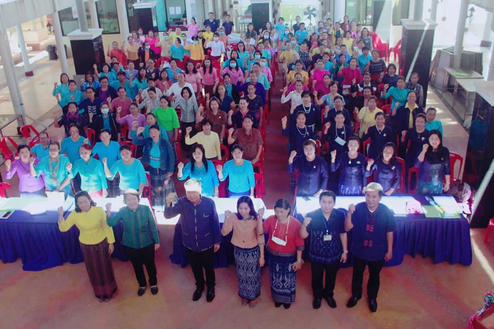 นายไพโรจน์ โสภาพร พัฒนาการจังหวัดหนองคายเป็นประธานพิธีเปิด “โครงการขับเคลื่อนยุทธศาสตร์กองทุนพัฒนาบทบาทสตรี กิจกรรมเพิ่มประสิทธิภาพเครือข่ายองค์กรสตรี ด้านการบริหารกองทุนพัฒนาบทบาทสตรี