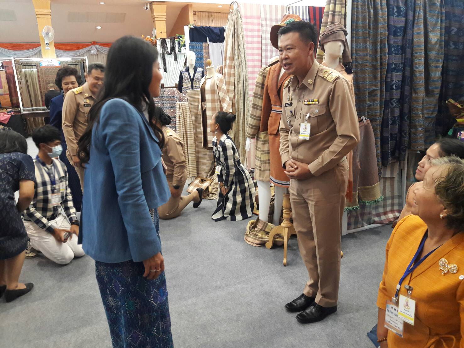 จังหวัดหนองคาย ร่วมรับเสด็จสมเด็จพระเจ้าลูกเธอเจ้าฟ้า สิริวัณณวรี นารีรัตนราชกัญญา เสด็จทอดพระเนตรผลิตภัณฑ์ท้องถิ่น ภาคตะวันออกเฉียงเหนือ 20 จังหวัด