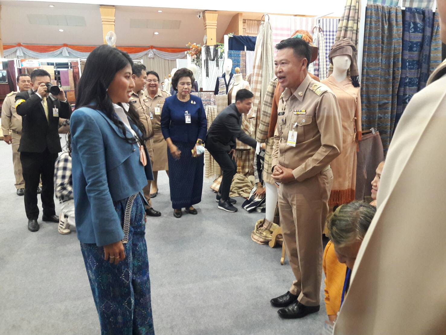 จังหวัดหนองคาย ร่วมรับเสด็จสมเด็จพระเจ้าลูกเธอเจ้าฟ้า สิริวัณณวรี นารีรัตนราชกัญญา เสด็จทอดพระเนตรผลิตภัณฑ์ท้องถิ่น ภาคตะวันออกเฉียงเหนือ 20 จังหวัด