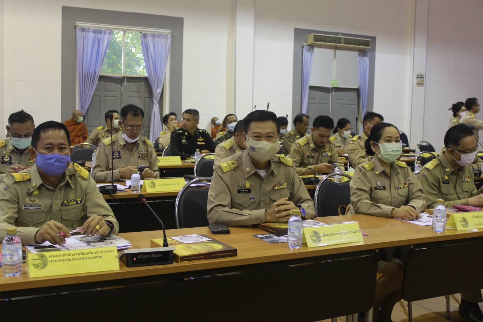 พช.หนองคาย ร่วมประชุมคณะกรมการจังหวัดและหัวหน้าส่วนราชการประจำจังหวัด ครั้งที่ 9/2563 ณ หอประชุมประจักษศิลปาคม ศาลากลางจังหวัดหนองคาย