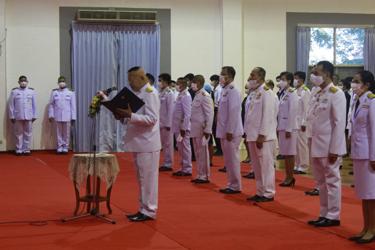 พช.หนองคาย เข้าร่วม พิธีน้อมรำลึกเนื่องในวันคล้ายวันสวรรคตพระบาทสมเด็จพระมงกุฎเกล้าเจ้าอยู่หัว