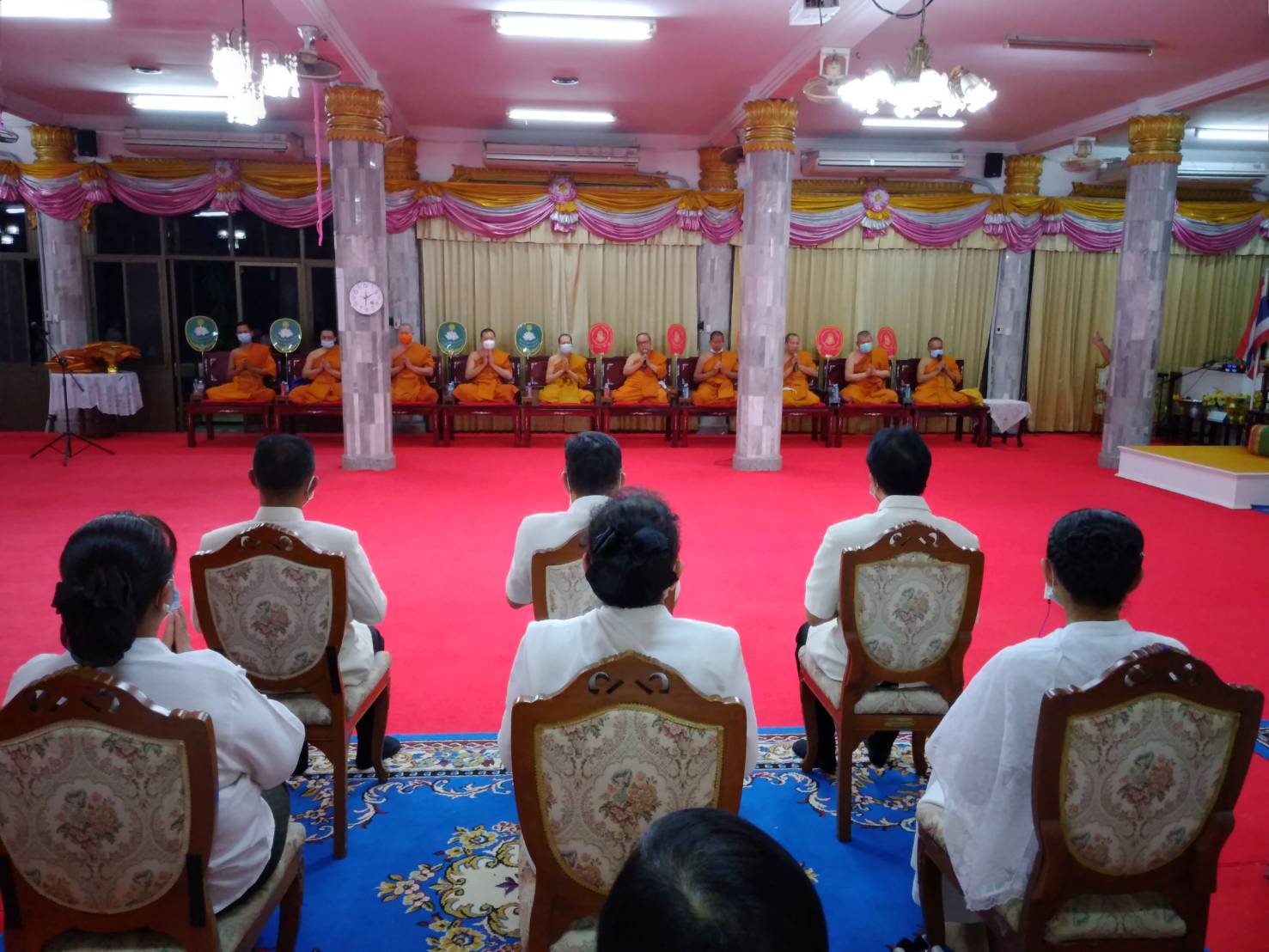 พช.หนองคาย ร่วมพิธีเจริญพระพุทธมนต์ถวายพระพรชัยมงคล และถวายเป็นพระราชกุศลแด่สมเด็จพระนางเจ้าสิริกิติ์พระบรมราชินีนาถ พระบรมราชชนนีพันปีหลวงพระบาทสมเด็จพระเจ้าอยู่หัว และสมเด็จพระนางเจ้าฯพระบรมราชินี