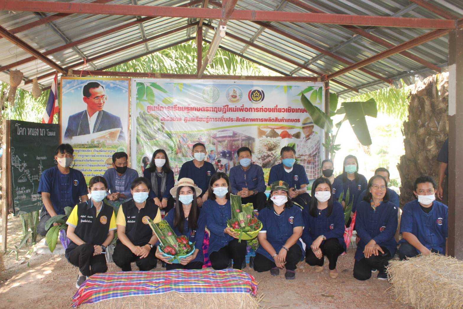 นายไพโรจน์ โสภาพร พัฒนาการจังหวัดหนองคาย พร้อมด้วย นาย เจริญจิต สืบสาววงศ์ นายอำเภอเมืองหนองคาย ลงพื้นที่ ออกติดตามเพื่อเตรียมความพร้อมการขับเคลื่อนโครงการ “พัฒนาพื้นที่ต้นแบบการพัฒนาคุณภาพชีวิตตามหลักทฤษฎีใหม่ ประยุกต์สู่ “โคก หนอง นา โมเดล”