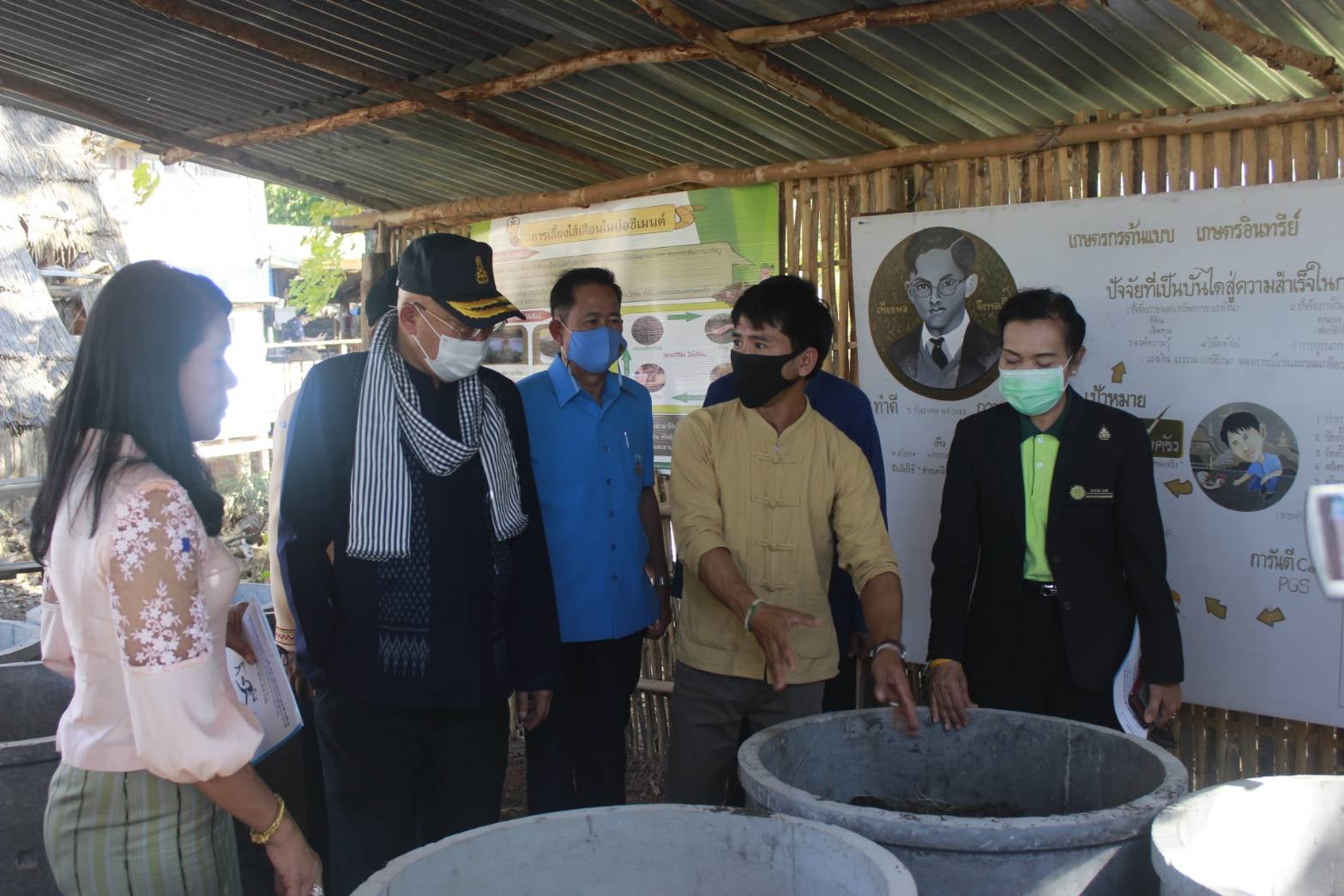พช.หนองคาย ร่วมโครงการผู้ว่าพาไปยาม ครั้งที่ 2/2564 “เกษตรกรมีส่วนร่วม รับรองการผลิตปลอดภัย (PGS) ขับเคลื่อนเกษตรกรรมยั่งยืน”