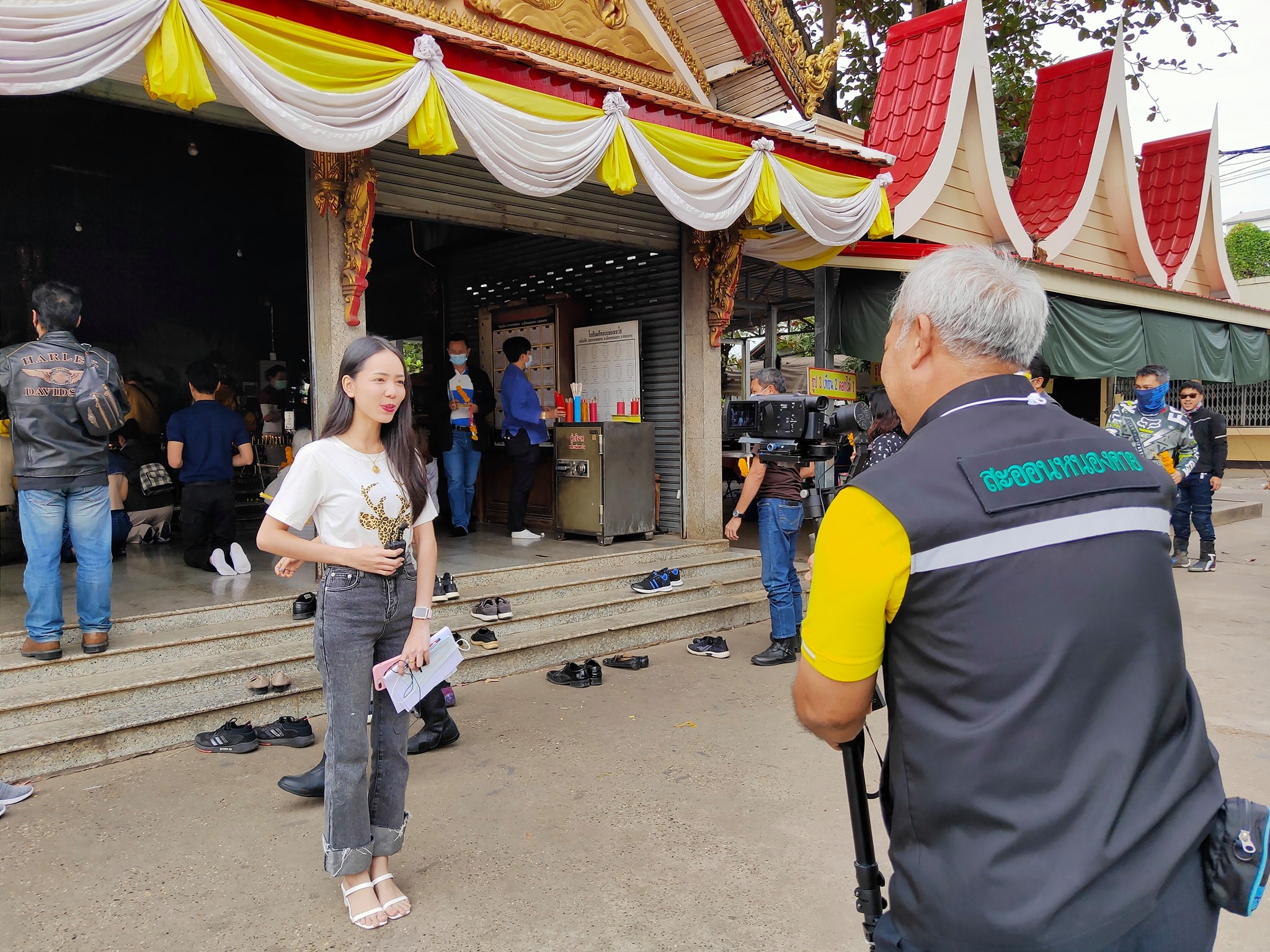 จังหวัดหนองคาย โดยสำนักงานพัฒนาชุมชนจังหวัดฯ ดำเนินโครงการ ผู้ว่าฯ พาสำรวจเส้นทาง “เส้นทางธรรม เส้นทางเที่ยว @หนองคาย” เส้นทางที่ 1 เส้นทางธรรม @หนองคาย