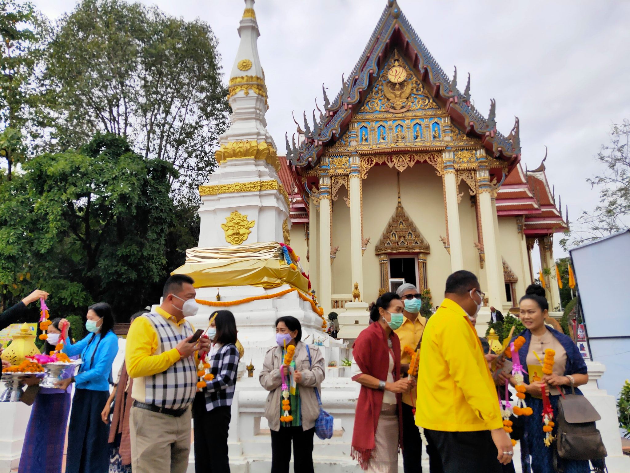 จังหวัดหนองคาย โดยสำนักงานพัฒนาชุมชนจังหวัดฯ ดำเนินโครงการ ผู้ว่าฯ พาสำรวจเส้นทาง “เส้นทางธรรม เส้นทางเที่ยว @หนองคาย” เส้นทางที่ 1 เส้นทางธรรม @หนองคาย