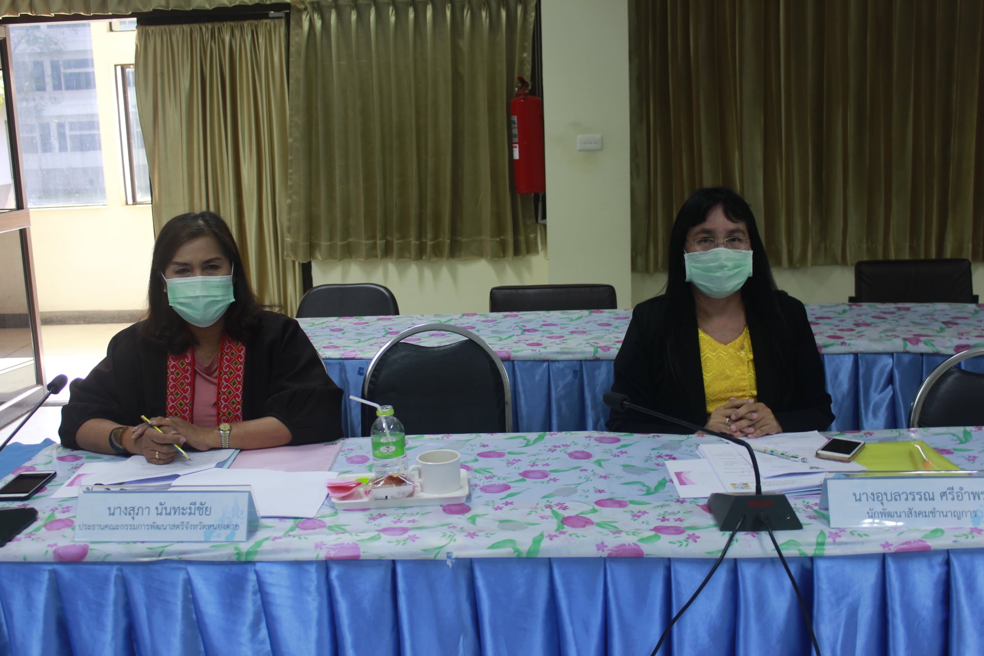 นางสาวสิริมา วัฒโน รองผู้ว่าราชการจังหวัดหนองคาย มอบหมายให้นายภควัตร คำพวง ผู้อำนวยการกลุ่มงานยุทธศาสตร์การพัฒนาชุมชน เป็นประธานประชุมคณะกรรมการคัดเลือกสตรีดีเด่นด้านการพัฒนาชุมชน จังหวัดหนองคาย ประจำปี 2564 ครั้งที่ 1/2563