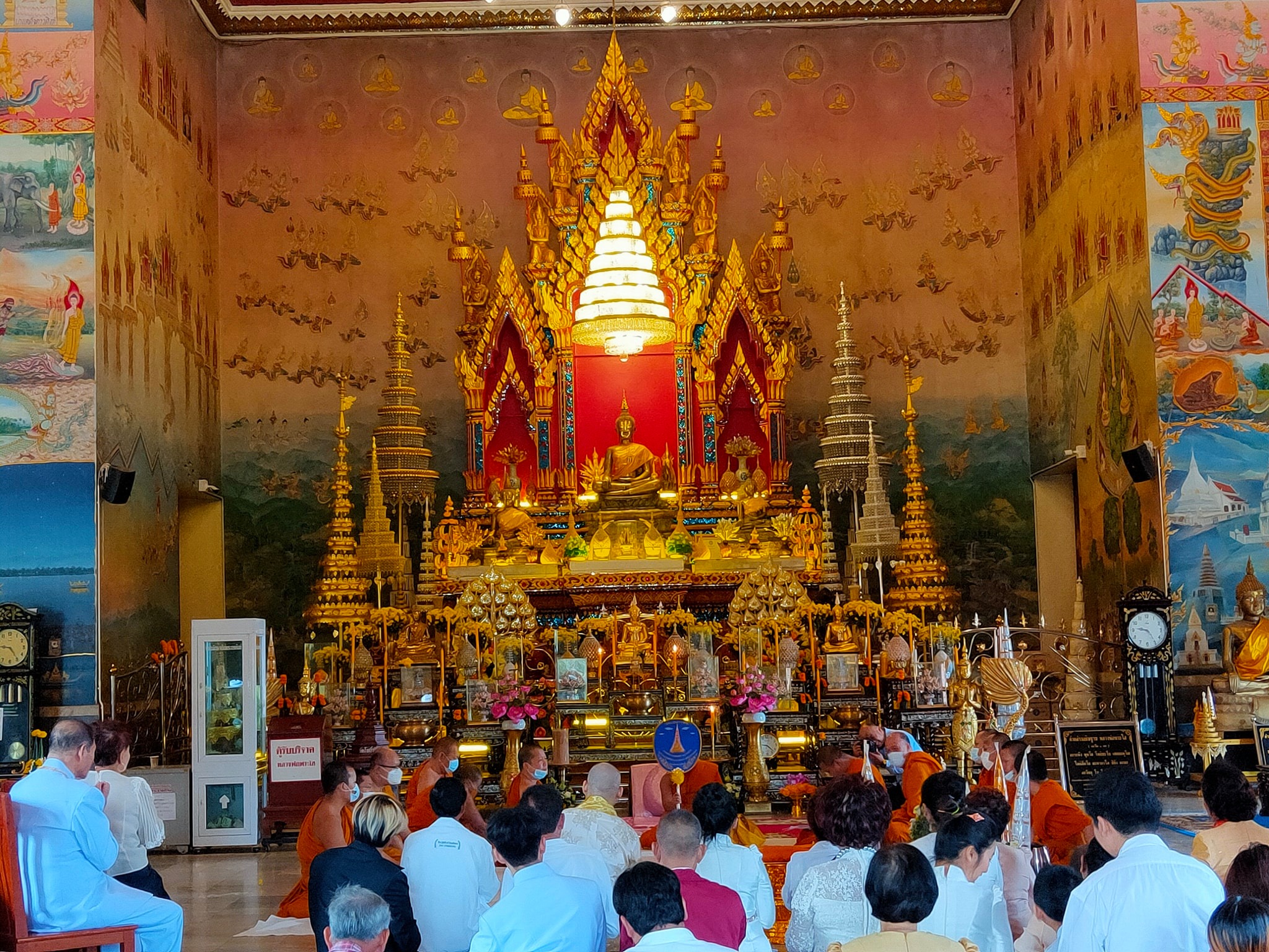 จังหวัดหนองคาย โดยสำนักงานพัฒนาชุมชนจังหวัดฯ ดำเนินโครงการ ผู้ว่าฯ พาสำรวจเส้นทาง “เส้นทางธรรม เส้นทางเที่ยว @หนองคาย” เส้นทางที่ 1 เส้นทางธรรม @หนองคาย