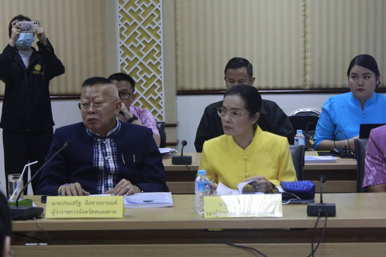 พช.หนองคาย เข้าร่วมประชุม ประชุมติดตามการปฏิบัติราชการในภูมิภาคของคณะทำงานรองนายกรัฐมนตรี