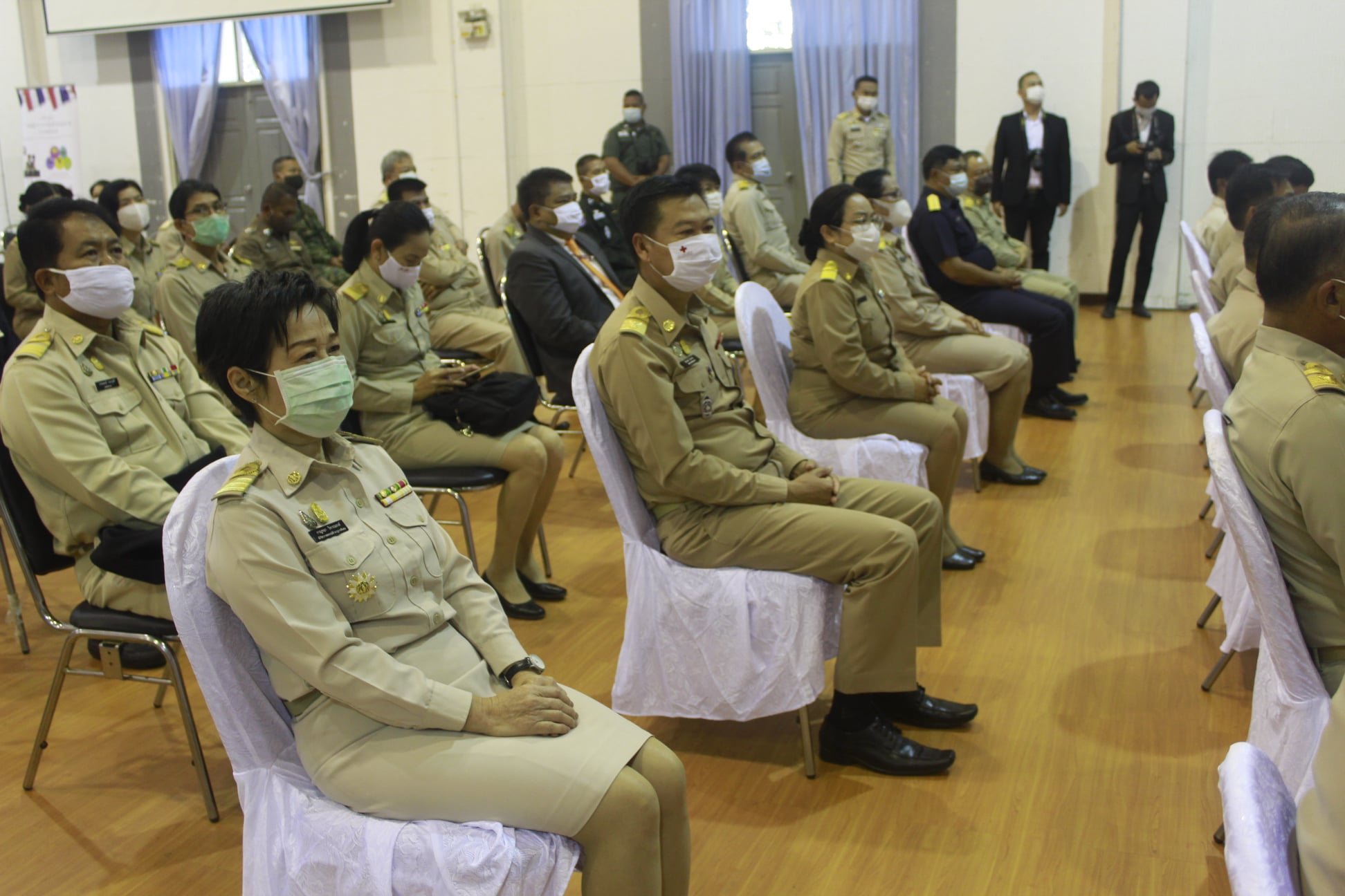 นายไพโรจน์ โสภาพร พัฒนาการจังหวัดหนองคาย ได้เข้าร่วมกิจกรรมงานวันต่อต้านคอร์รัปชันสากล(ประเทศไทย) จังหวัดหนองคาย