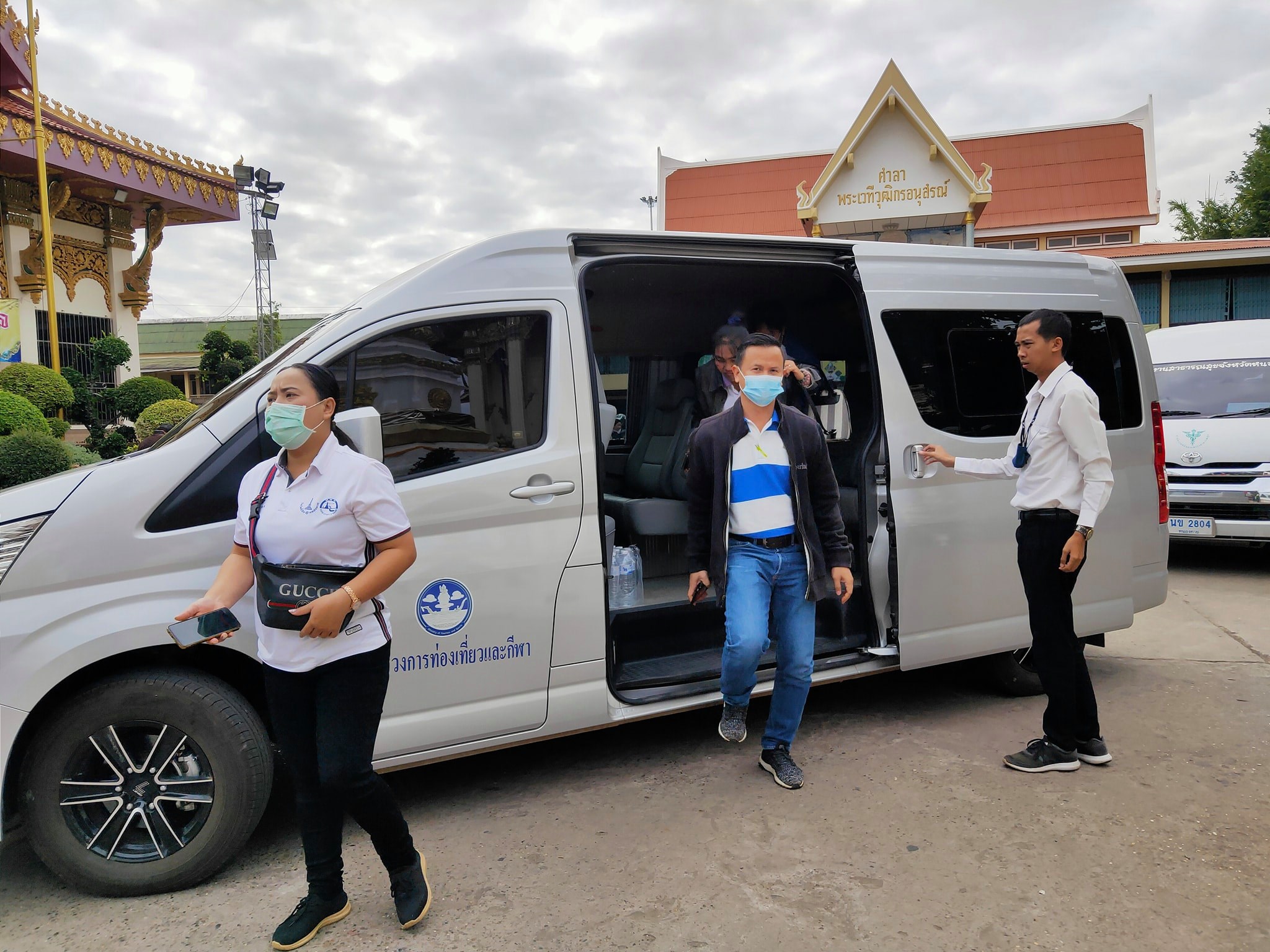 จังหวัดหนองคาย โดยสำนักงานพัฒนาชุมชนจังหวัดฯ ดำเนินโครงการ ผู้ว่าฯ พาสำรวจเส้นทาง “เส้นทางธรรม เส้นทางเที่ยว @หนองคาย” เส้นทางที่ 1 เส้นทางธรรม @หนองคาย