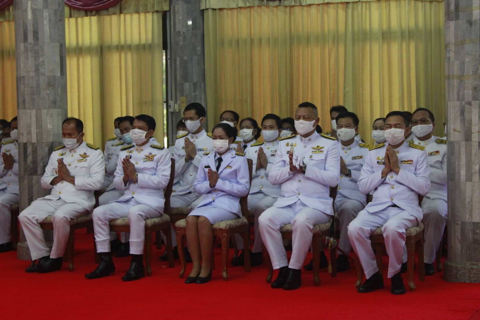 พช.หนองคาย ร่วมพิธีเจริญพระพุทธมนต์ถวายพระราชกุศล เนื่องในวันคล้ายวันพระบรมราชสมภพ พระบาทสมเด็จพระบรมชนกาธิเบศร มหาภูมิพลอดุลยเดชมหาราช บรมนาถบพิตร
