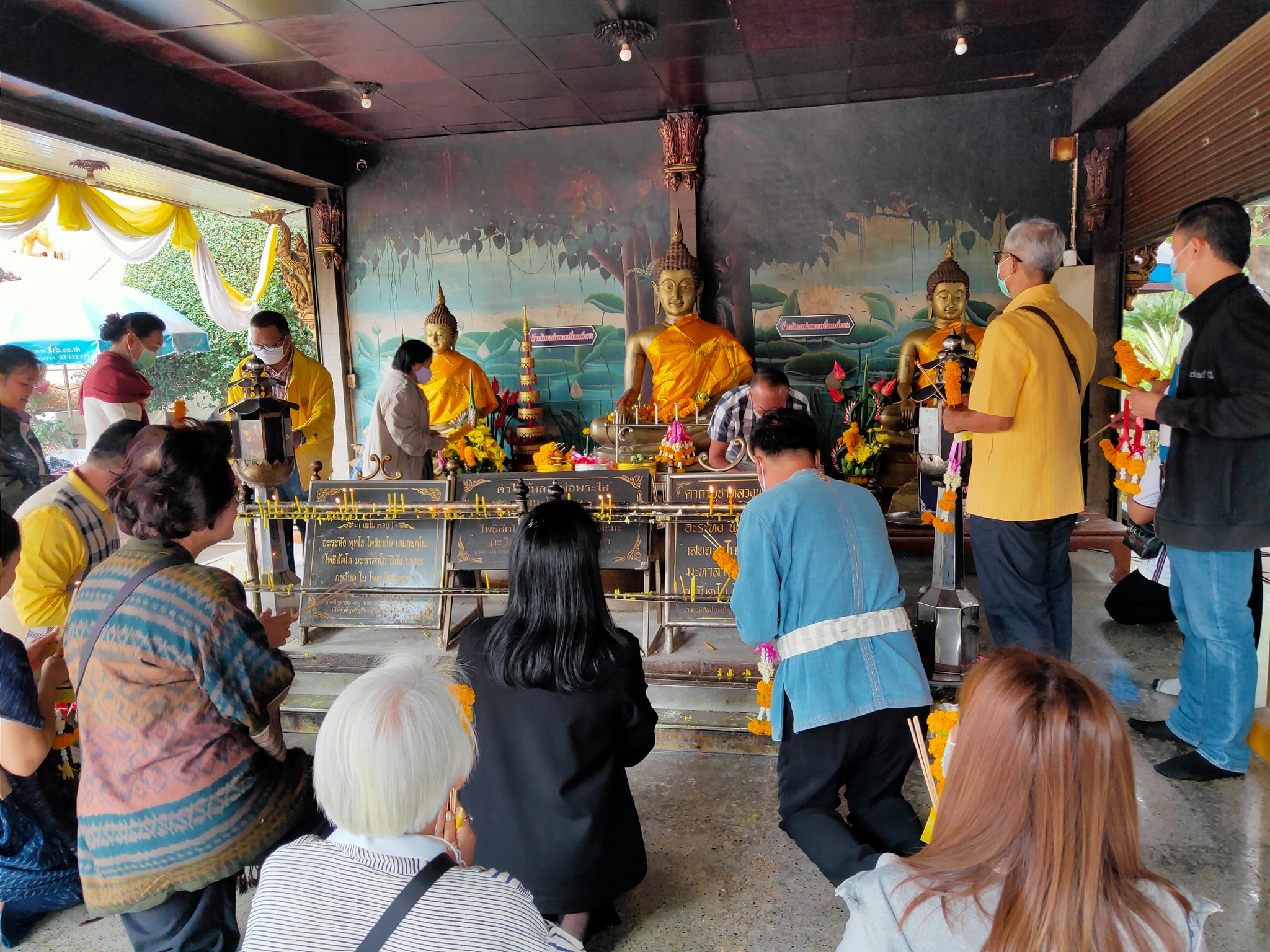 จังหวัดหนองคาย โดยสำนักงานพัฒนาชุมชนจังหวัดฯ ดำเนินโครงการ ผู้ว่าฯ พาสำรวจเส้นทาง “เส้นทางธรรม เส้นทางเที่ยว @หนองคาย” เส้นทางที่ 1 เส้นทางธรรม @หนองคาย