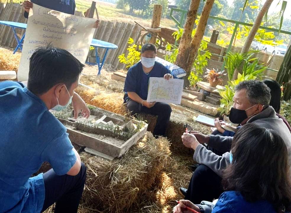 พช.หนองคาย ลงพื้นที่ติดตามการดำเนินงานโครงการพัฒนาพื้นที่ต้นแบบการพัฒนาคุณภาพชีวิตตามหลักทฤษฎีใหม่ ประยุกต์สู่ “โคก หนอง นา โมเดล” ในระดับอำเภอ และ การปฏิบัติหน้าที่นักพัฒนาพื้นที่ต้นแบบ(นพต.)ตามโครงการฯ พื้นที่อำเภอศรีเชียงใหม่