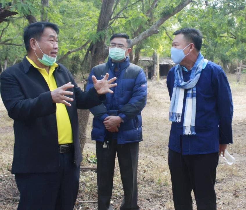 พช.หนองคาย ลงพื้นที่ติดตามการดำเนินงานโครงการพัฒนาพื้นที่ต้นแบบการพัฒนาคุณภาพชีวิตตามหลักทฤษฎีใหม่ ประยุกต์สู่ “โคก หนอง นา โมเดล” ในระดับอำเภอ และ การปฏิบัติหน้าที่นักพัฒนาพื้นที่ต้นแบบ(นพต.)ตามโครงการฯ