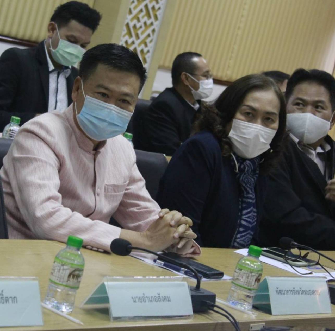 จังหวัดหนองคาย ประชุมชี้แจงข้อราชการสำคัญผ่านระบบวีดิทัศน์ทางไกล (VCS) กับ ผู้ว่าราชการจังหวัด