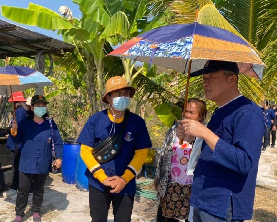 พช.หนองคาย ลงพื้นที่ติดตามการดำเนินงานโครงการพัฒนาพื้นที่ต้นแบบการพัฒนาคุณภาพชีวิตตามหลักทฤษฎีใหม่ ประยุกต์สู่ “โคก หนอง นา โมเดล” ในระดับอำเภอ และ การปฏิบัติหน้าที่นักพัฒนาพื้นที่ต้นแบบ(นพต.)ตามโครงการฯ