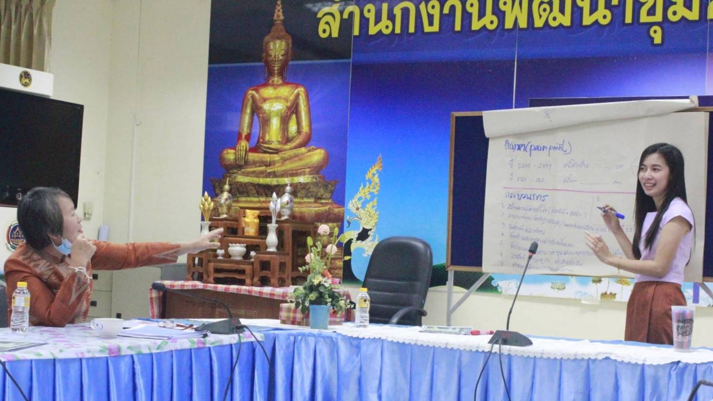 พช.หนองคาย ประชุมจัดทำข้อมูลเสนอผลงานโครงการเพื่อขอรับรางวัลเลิศรัฐ ประจำปี 2564