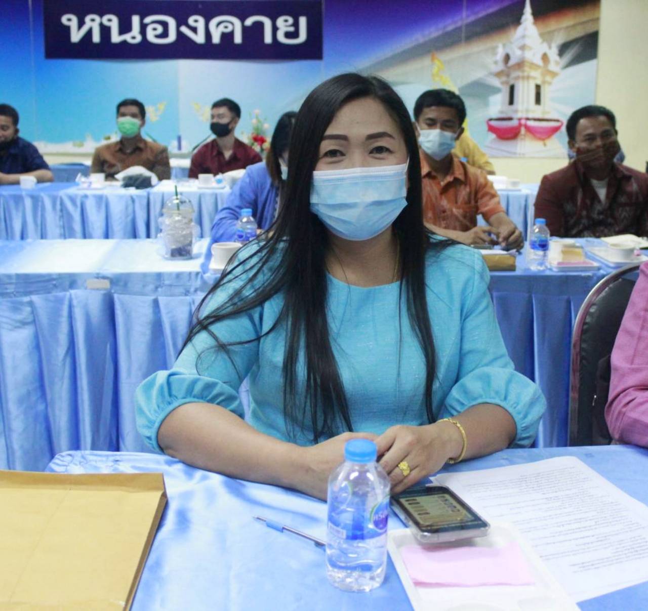 พช.หนองคาย ร่วมรับฟังการบรรยายโครงการฝึกอบรมพัฒนากรระหว่างประจำการ ด้านบริหารการเปลี่ยนแปลง ประจำปีงบประมาณ พ.ศ. 2564