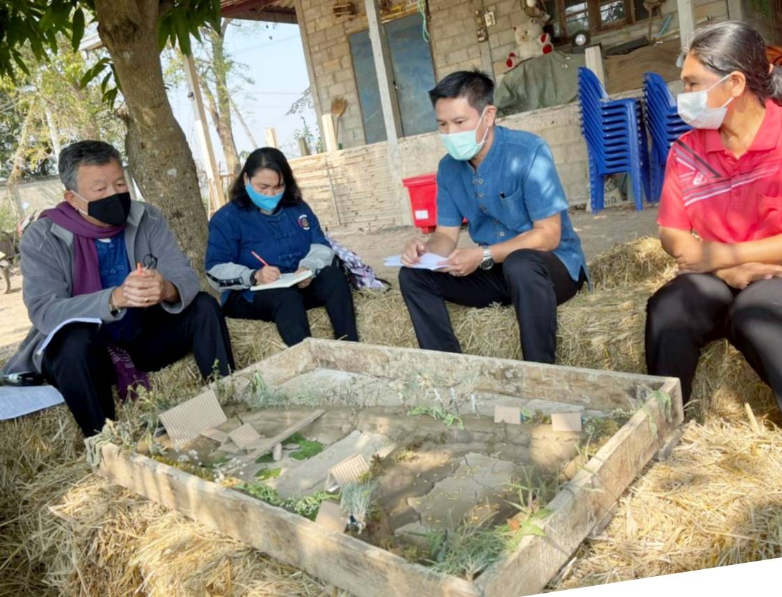 พช.หนองคาย ลงพื้นที่ติดตามการดำเนินงานโครงการพัฒนาพื้นที่ต้นแบบการพัฒนาคุณภาพชีวิตตามหลักทฤษฎีใหม่ ประยุกต์สู่ “โคก หนอง นา โมเดล” ในระดับอำเภอ และ การปฏิบัติหน้าที่นักพัฒนาพื้นที่ต้นแบบ(นพต.)ตามโครงการฯ พื้นที่อำเภอศรีเชียงใหม่