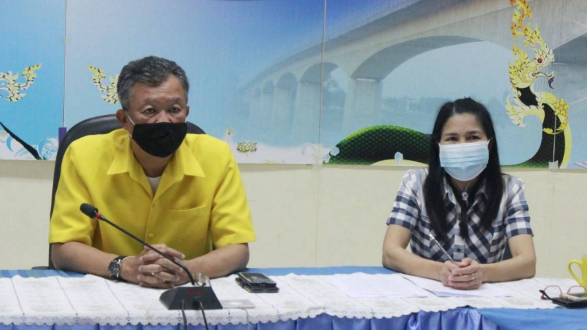 พช.หนองคาย ร่วมประชุมเตรียมความพร้อมการประชุมใหญ่สามัญ ประจำปี 2564 ผ่านสื่ออิเล็กทรอนิกส์ ของสหกรณ์ออมทรัพย์กรมการพัฒนาชุมชน