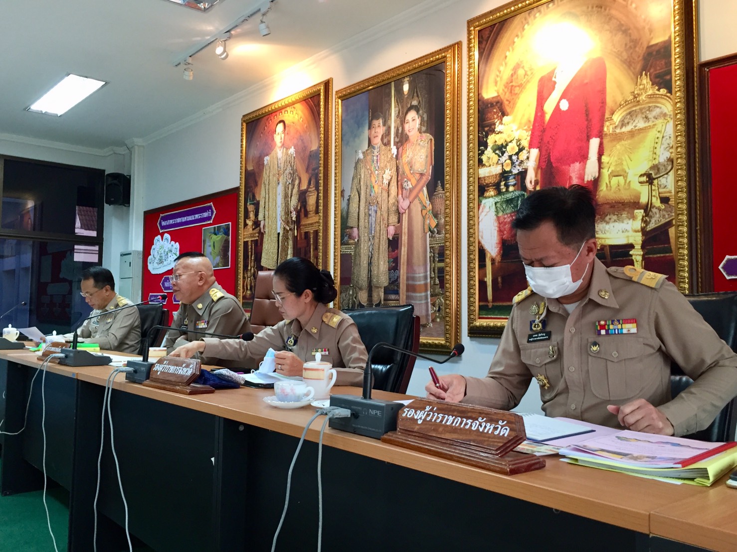 พช.หนองคาย ร่วมประชุมนายอำเภอและหัวหน้าส่วนราชการสังกัดกระทรวงมหาดไทย ครั้งที่ 1/2564